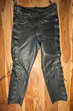 Orex lederen motorbroek met leren veters maat M, Broek | leer, Heren, Orex, Ophalen of Verzenden