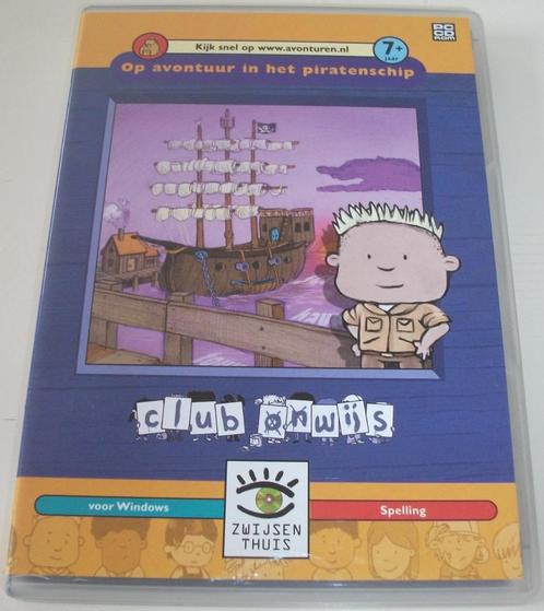 PC Game *** OP AVONTUUR IN HET PIRATENSCHIP *** Club Onwijs, Spelcomputers en Games, Games | Pc, Zo goed als nieuw, Puzzel en Educatief