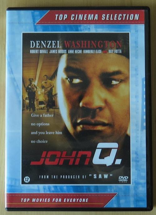 DVD John Q (2002) Denzel Washington, Cd's en Dvd's, Dvd's | Thrillers en Misdaad, Gebruikt, Actiethriller, Vanaf 16 jaar, Ophalen