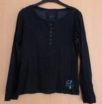 Zwarte katoenen (sport) longsleeve van Esprit maat 38, Kleding | Dames, Sportkleding, Maat 38/40 (M), Zwart, Ophalen of Verzenden