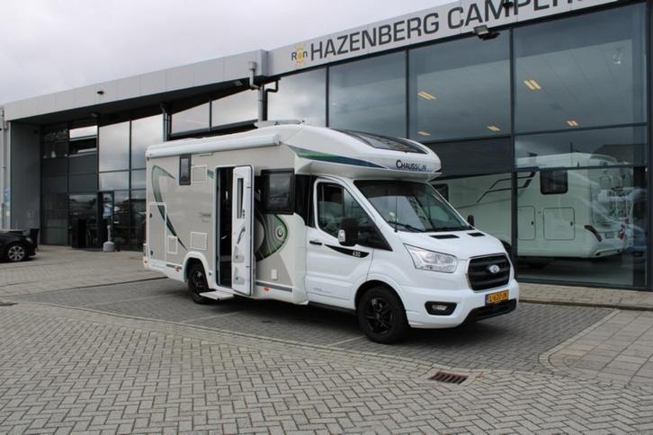 Chausson 630 Titanium Premium enkele hefbedden AUTOMAAT (98, Caravans en Kamperen, Campers, Bedrijf, tot en met 4, Half-integraal