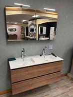 Badkamer meubel met spiegelkast, Ophalen, Spiegelkast, 100 tot 150 cm, Nieuw