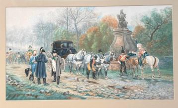 RAYMOND DESVARREUX / litho / Napoleon (2 obrazy) / 1905 beschikbaar voor biedingen