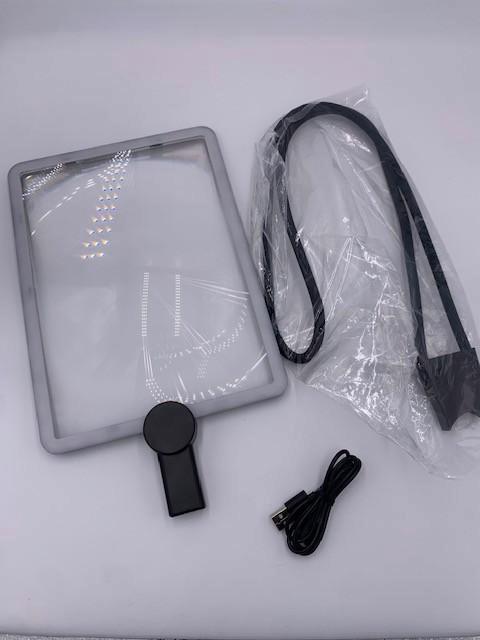 Vergrootglas met Standaard, Hobby en Vrije tijd, Vergrootglazen, Loepen en Loeplampen, Gebruikt, Vergrootglas of Loep, Ophalen of Verzenden