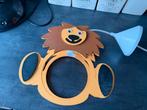 Leuke kinderlamp leeuw van hout, Ophalen, Zo goed als nieuw, Hout, Minder dan 50 cm