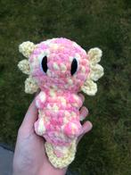 Crocheted cotton candy axolotl, Ophalen of Verzenden, Nieuw, Haken