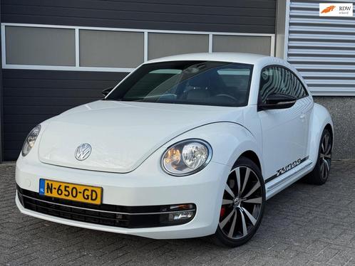 Volkswagen Beetle 2.0 TSI Sport Leder Navi Fender, Auto's, Volkswagen, Bedrijf, Te koop, Beetle (Kever), ABS, Airbags, Airconditioning