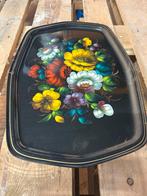 Zhostovo Dienblad - Russisch Handwerk, Ophalen of Verzenden, Gebruikt, Ovaal, Metaal