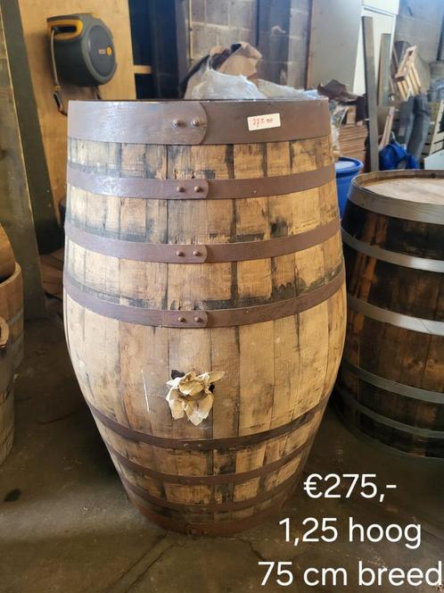 Dompelbad/ ijsbad / regenton / wijnvat, Tuin en Terras, Regentonnen, Zo goed als nieuw, Hout, 150 liter of meer, Ophalen