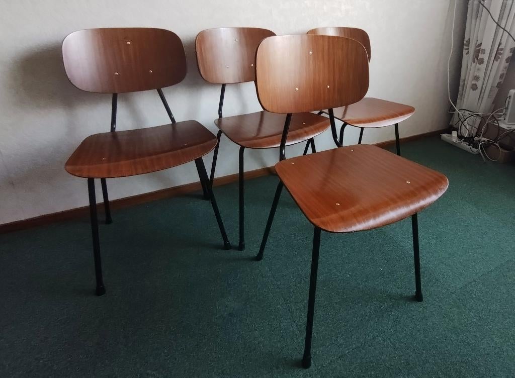 Jaren 60 stoelen origineel Theo Tempelman vintage, Ophalen