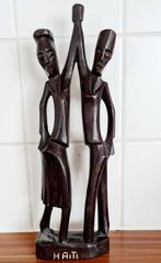 Houten beeldje 32 cm hoog, Antiek en Kunst, Ophalen of Verzenden