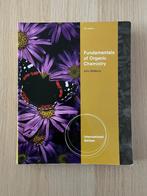 Fundamentals of Organic Chemistry 7th edition, Boeken, Ophalen of Verzenden, Beta, Zo goed als nieuw, WO