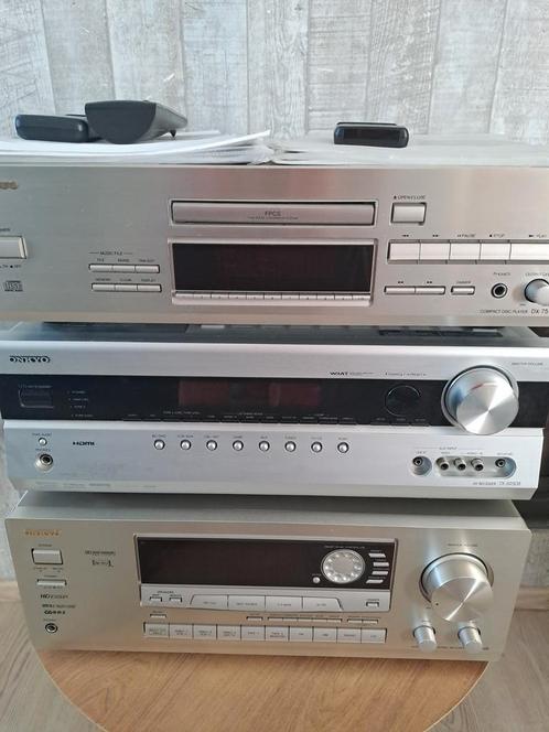 Onkyo TX-SR508 + DX-7511 + TX-SV545, Audio, Tv en Foto, Stereo-sets, Gebruikt, Cd-speler, Tuner of Radio, Overige merken, Losse componenten