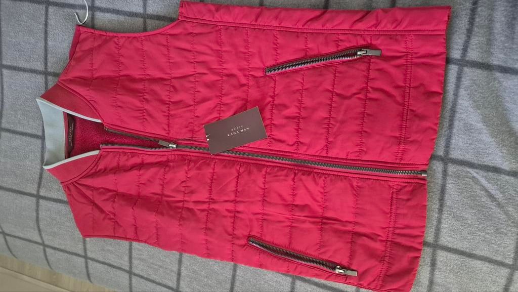 Zara Man Rode Bodywarmer - Maat M, Kleding | Heren, Maat 48/50 (M), Ophalen of Verzenden, Zo goed als nieuw, Zara Man