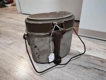 Ww2 Oorlogse Duitse eetketel  beschikbaar voor biedingen