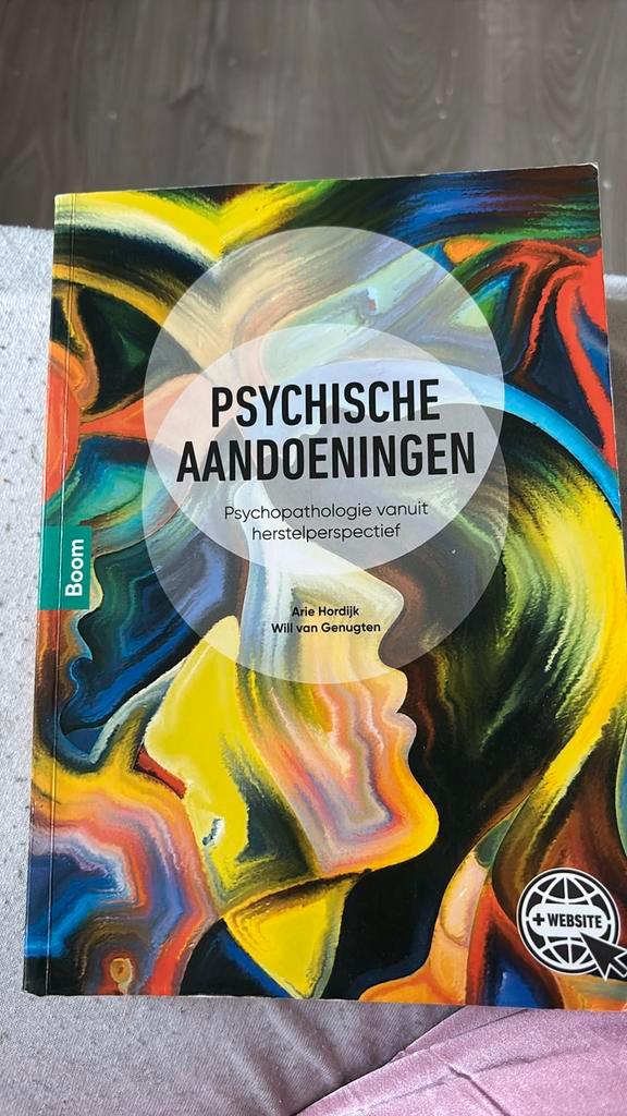 Arie Hordijk - Psychische aandoeningen, Boeken, Schoolboeken, Zo goed als nieuw, Nederlands, Overige niveaus, Ophalen of Verzenden