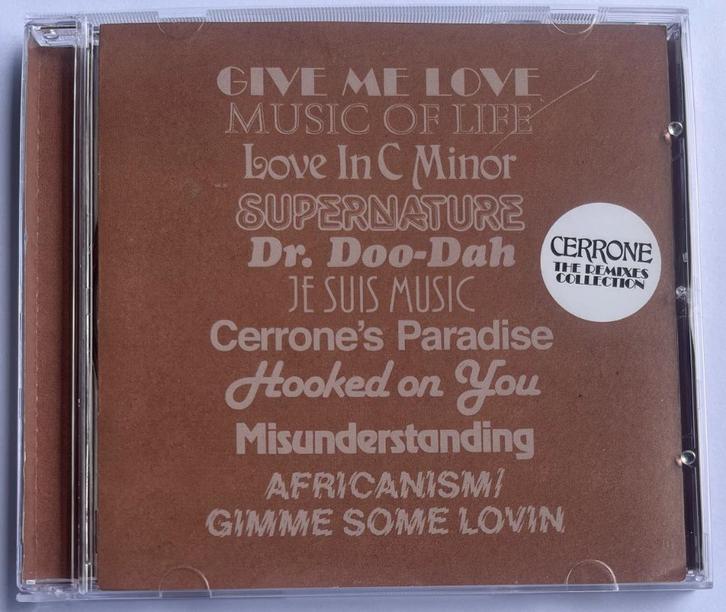 Cerrone CD Give Me Remixes, Cd's en Dvd's, Cd's | Pop, Zo goed als nieuw, 1980 tot 2000, Verzenden