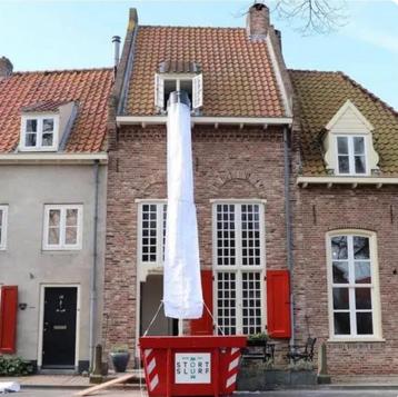 Stortslurf 4 delen, 1 met scheur - Almelo beschikbaar voor biedingen