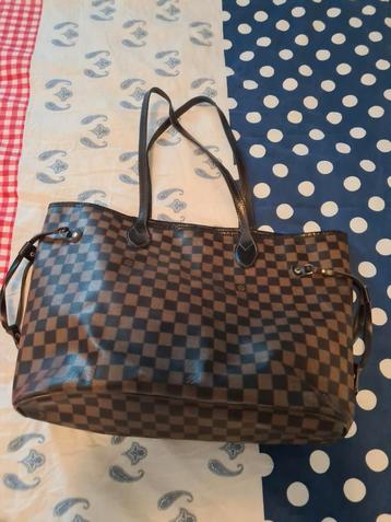 Louis Vuitton Damier Ebene Neverfull beschikbaar voor biedingen