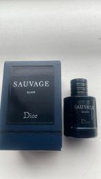 Dior sauvage elixir parfum miniatuur 7,5 ml, Nieuw, Ophalen of Verzenden, Miniatuur, Gevuld