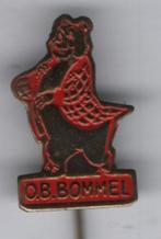 O.B. Bommel rood op koper stripfiguur speldje ( K_170 ), Verzamelen, Speldjes, Pins en Buttons, Figuurtje, Speldje of Pin, Zo goed als nieuw