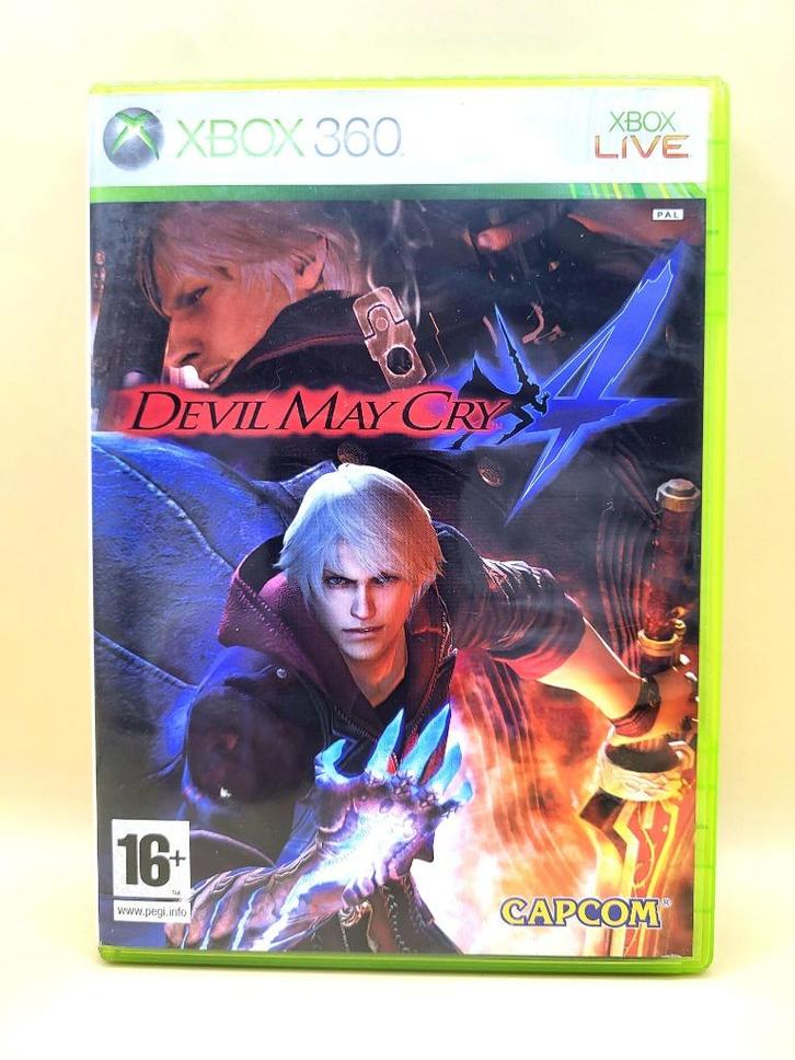 Devil May Cry 4 - Xbox 360, Spelcomputers en Games, Games | Xbox 360, Zo goed als nieuw, Avontuur en Actie, 1 speler, Vanaf 16 jaar