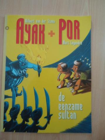 Ayak + Por 2, De eenzame sultan. stripboek beschikbaar voor biedingen