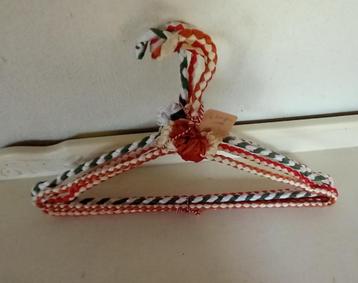 4 stoffen vintage kledinghanger brocante stijl met roosjes beschikbaar voor biedingen