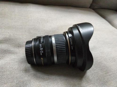 Canon EF-S 10-22 mm F3.5-4.5 USM groothoeklens, Audio, Tv en Foto, Fotografie | Lenzen en Objectieven, Zo goed als nieuw, Groothoeklens