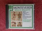 Monteverdi Balli e Baletti - John Eliot Gardiner, Cd's en Dvd's, Met libretto, Kamermuziek, Gebruikt, Middeleeuwen en Renaissance