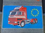 Origineel oude Scania 470 jaren 60 plastic ophang poster., Ophalen of Verzenden, Zo goed als nieuw, Auto's