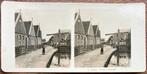 NPG stereofoto STRAAT in VOLENDAM 1900-1910, Verzamelen, Ophalen of Verzenden, Voor 1940, Gebruikt