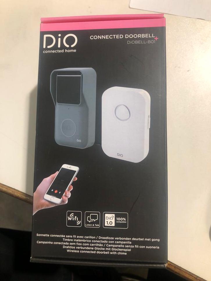 DiO Connected Deurbel - Draadloos, Hobby en Vrije tijd, Elektronica-componenten, Nieuw, Ophalen
