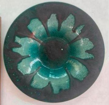 Wandbord schaal aardewerk luster glazuur Velsen bord ? beschikbaar voor biedingen