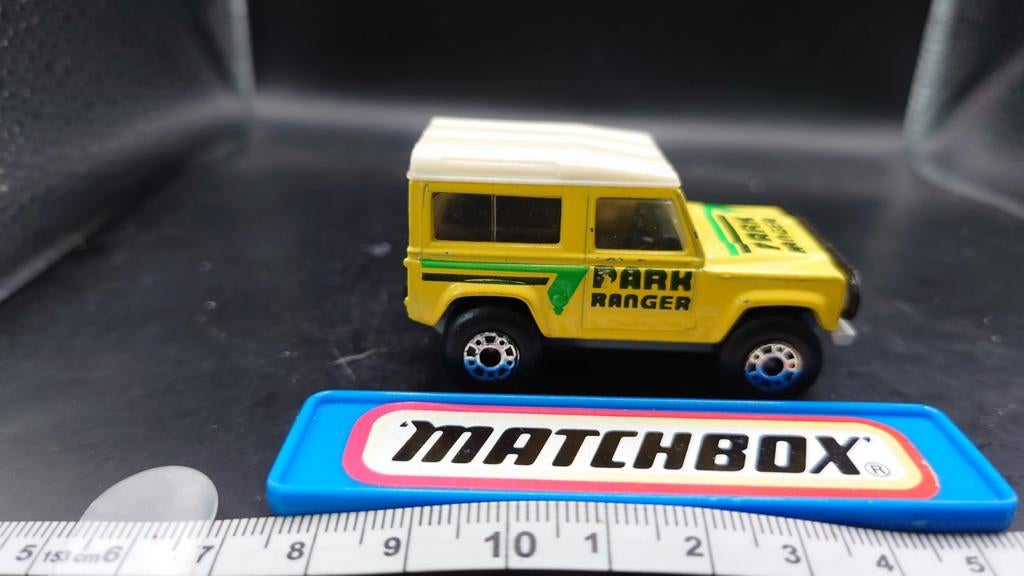 Matchbox Land Rover Ninety Park Ranger Defender - Zeldzaam!, Ophalen of Verzenden, Gebruikt, Auto, Matchbox
