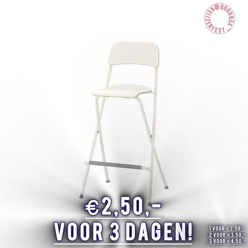 Krukken huren? (3 dagen), Huis en Inrichting, Barkrukken, Zo goed als nieuw, Ophalen of Verzenden
