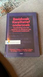 Basisboek Kwalitatief Onderzoek, Gelezen, Annelien Boullart; Ben Baarda; Esther Bakker; Mark Julsing, Ophalen of Verzenden, HBO