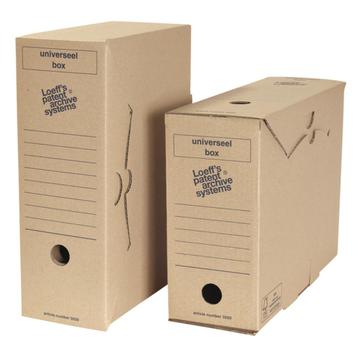 Archiefdozen Loeff's 3020 FSC 370 x 260 x 115mm bruin beschikbaar voor biedingen