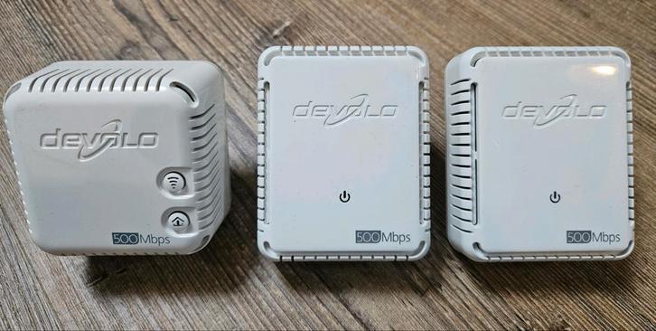 Devolo dLAN 500 Duo & dLAN 500 WiFi, Computers en Software, Powerlines, Gebruikt, Ophalen of Verzenden