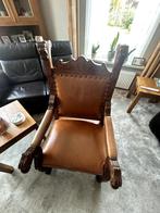 Speciale stoel, Ophalen, Gebruikt, Bruin, Speciale houten stoel
