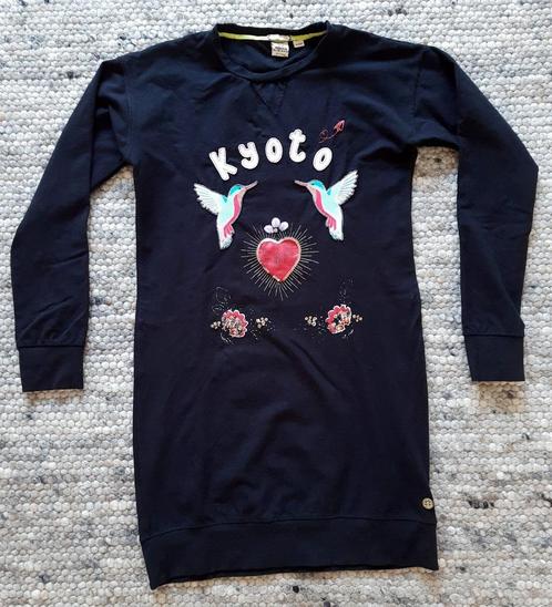 Indian Blue Jeans - zwarte tuniek - maat 152 /12, Kinderen en Baby's, Kinderkleding | Maat 152, Zo goed als nieuw, Meisje, Jurk of Rok