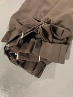 Gordijnen - Antraciet, Huis en Inrichting, Stoffering | Gordijnen en Lamellen, Gebruikt, Overige kleuren, 200 cm of meer, Ophalen of Verzenden