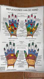 Reflexzones hand en voet posters, Ophalen of Verzenden, Zo goed als nieuw, Overige typen