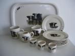 Jet Country Cows servies, Ophalen of Verzenden, Zo goed als nieuw, Overige stijlen, Kop(pen) en/of Schotel(s)