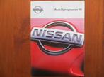Nissan Modellprogramm ’91, Ophalen of Verzenden, Nieuw, Nissan