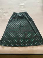 Polkadot rok, Kleding | Dames, Rokken, Ophalen of Verzenden, Zo goed als nieuw, Zwart, Onder de knie