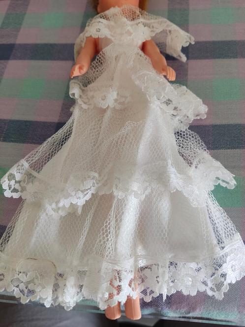 Barbie Bruidsjurk Vintage, Verzamelen, Poppen, Ophalen of Verzenden