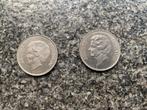 2 munten Rabobank 100 jaar, Postzegels en Munten, Ophalen of Verzenden, Koningin Beatrix, Losse munt