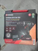 Parkside Accu Boormachine Set 20V - Nieuw in koffer, Doe-het-zelf en Verbouw, Gereedschap | Boormachines, Variabele snelheid, Nieuw