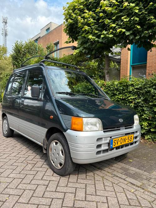 Daihatsu Move 0.8 AUT 1998 Groen, Auto's, Daihatsu, Particulier, Move, Dakrails, Radio, Startonderbreker, Trekhaak, Benzine, MPV